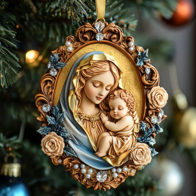 Holy Embrace XR1610006CL Christmas Ornament
