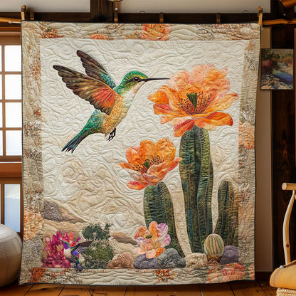 Cactus Hummingbird WN2311077CL Quilt