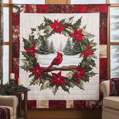 Holiday Cardinals WN0611009CL Quilt