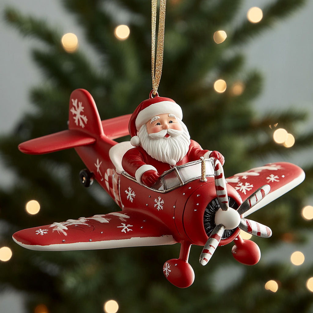 Flight Claus CP2411157CL Christmas Ornament