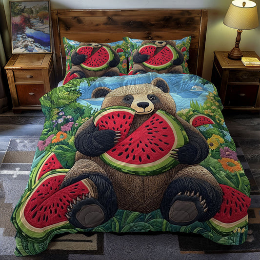 Panda Watermelon WX1312093CL Duvet Cover Set