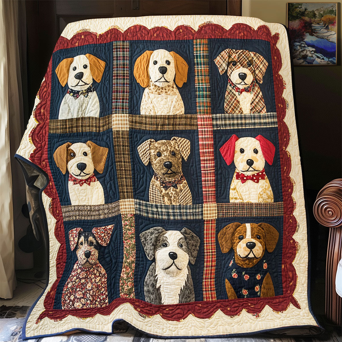 Cute Puppy WY1502041CL Quilt