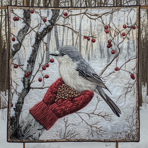 Winter Of Bird WY2210016CL Quilt