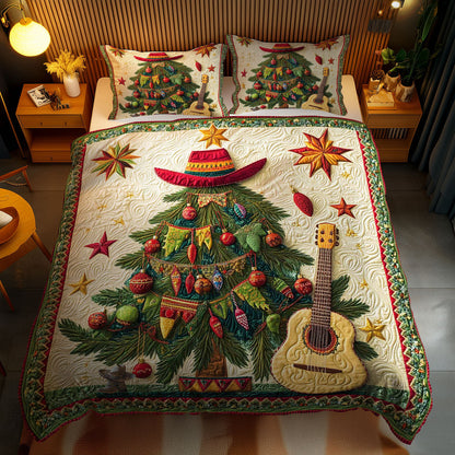 Sombrero Christmas Tree WN1612048CL Duvet Cover Set