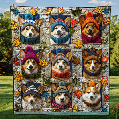 Cute Corgi WJ1209004CL Quilt