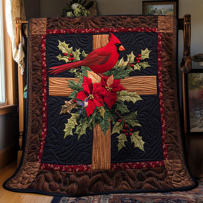 Festive Cardinal WN2211057CL Quilt