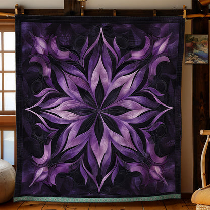 Secret Purple Bloom WN1309025CL Quilt