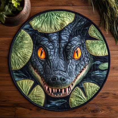 The Silent Hunter CP0605013CL Quilted Round Mat