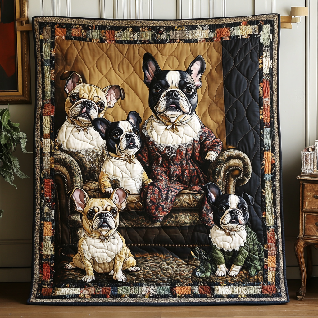 Refined French Bulldog WN2509064CL Quilt