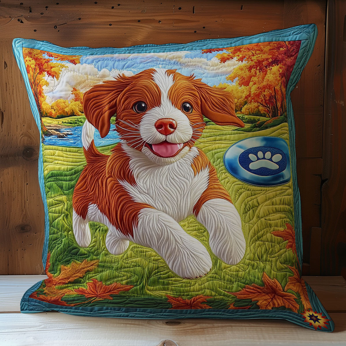 Playing Dog WY0412081CL Quilt Pillow Case