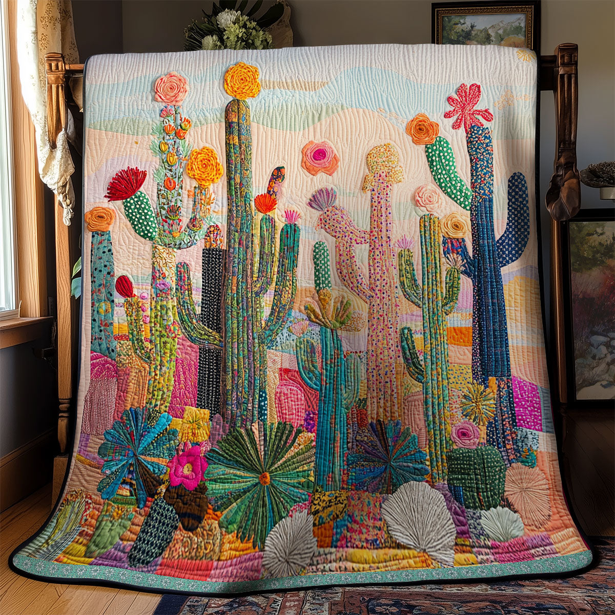 Cactus Desert WX1312005CL Quilt