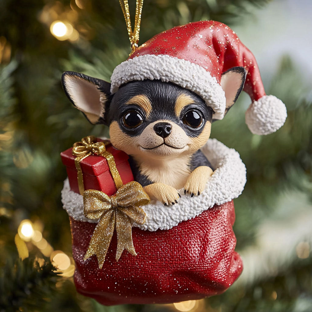 Christmas Pup CP2010017CL Christmas Ornament