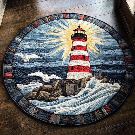 Lighthouse CW1807042CL Quilted Round Mat