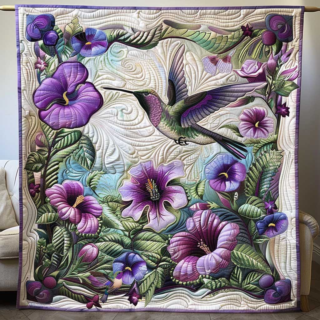 Serene Hummingbird WN1510030CL Quilt