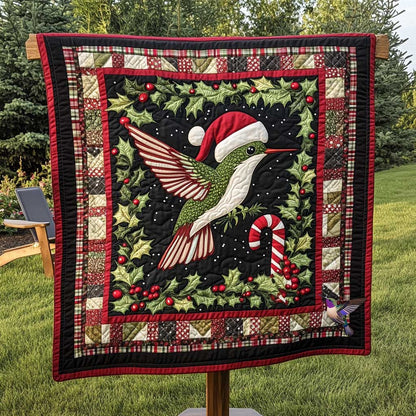 Hummingbird's Festive Spirit WN0910087CL Quilt