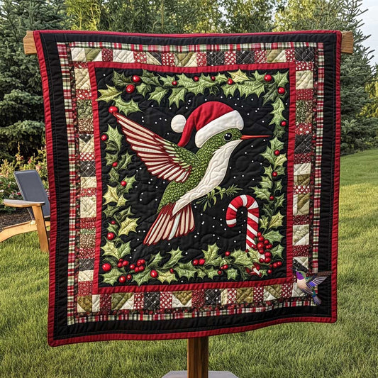 Hummingbird's Festive Spirit WN0910087CL Quilt