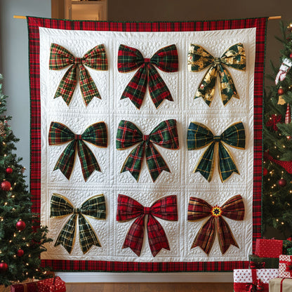 Christmas Bow WJ0512009CL Quilt