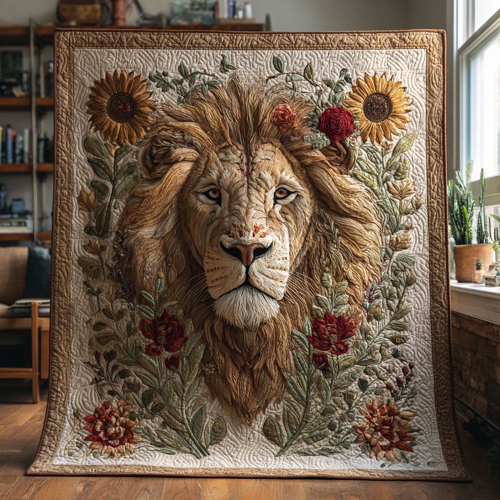 Bloom Lion CW2708073CL Quilt