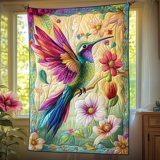 Hummingbird Blossom Harmony WN2509010CL Quilt