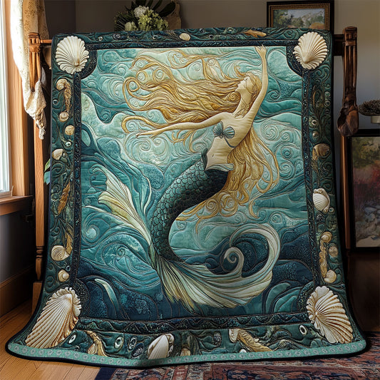 Pretty Mermaid WX1712032CL Quilt