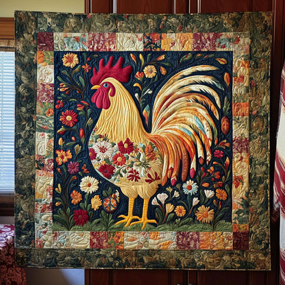 Vintage Chicken WJ2211027CL Quilt