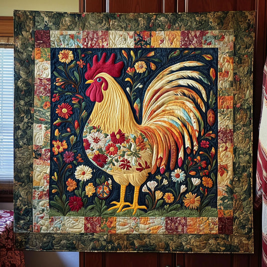Vintage Chicken WJ2211027CL Quilt