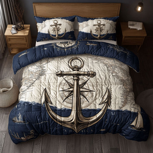 Nautical Anchor CW0306031CL Duvet Cover Set