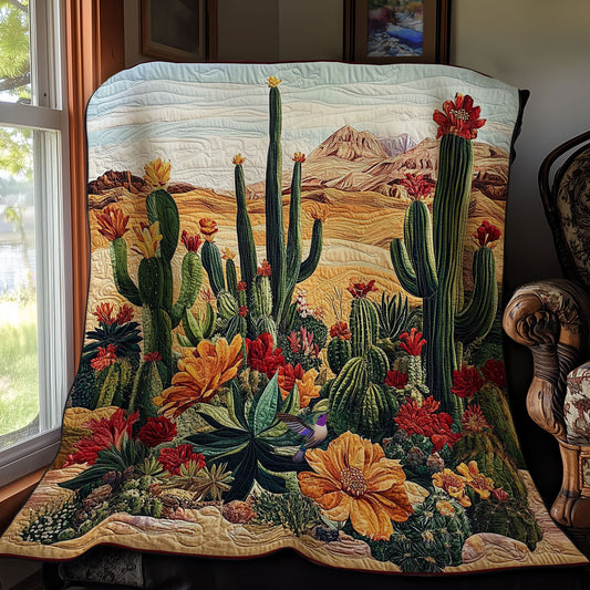 Cactus Desert WY2511032CL Quilt