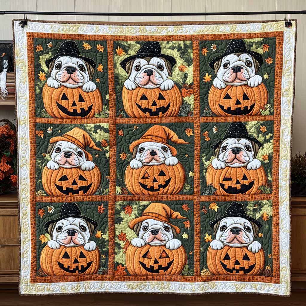Bulldog Twinkle WN2609081CL Quilt