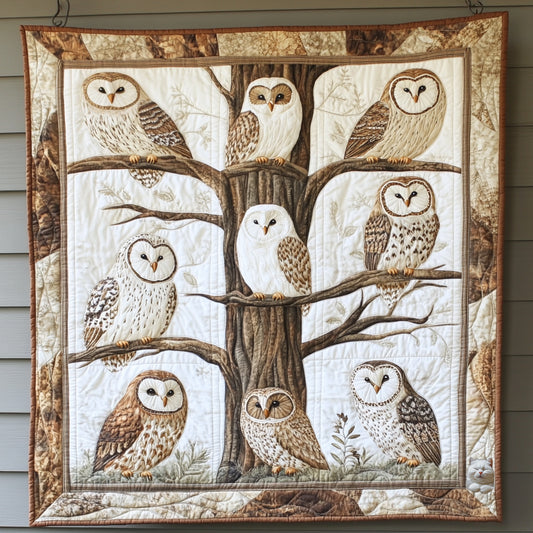 Owl In The Tree WU3010006CL Quilt