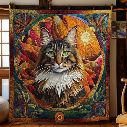 Maine Coon Portrait WY2512016CL Quilt