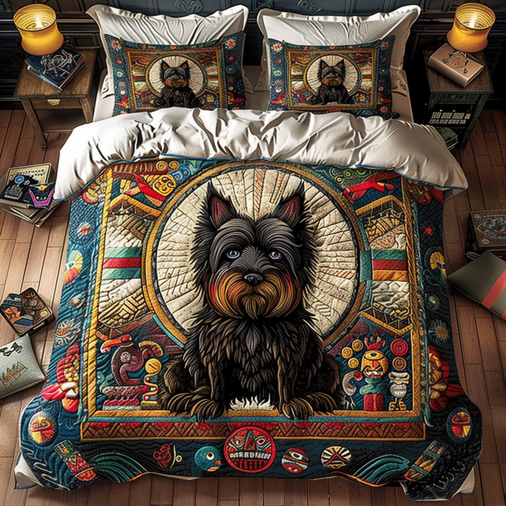 Ancient Mayan Culture Terrier WY0801092CL Duvet Cover Set