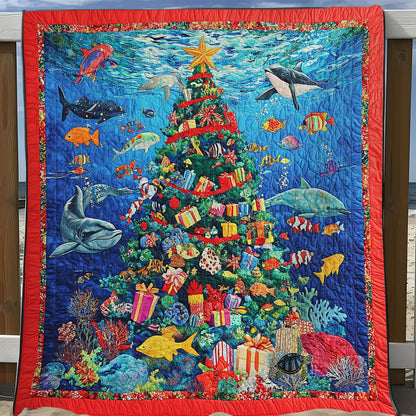 Ocean Christmas Tree WY1311006CL Quilt