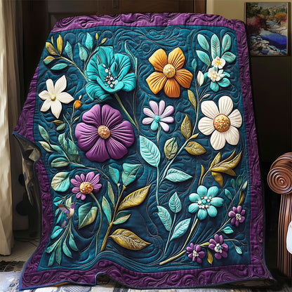 Flower WY0911014CL Quilt