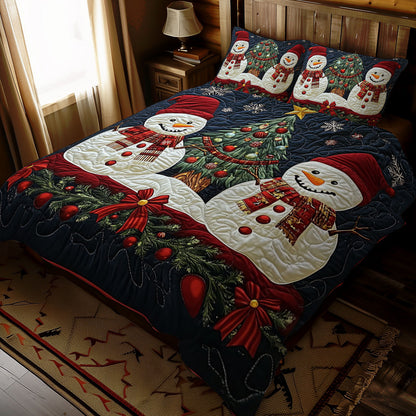 Christmas Snowman WJ1211029CL Duvet Cover Set