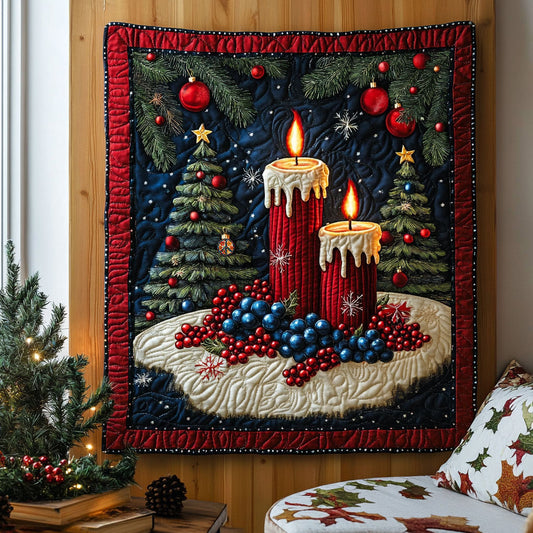 Christmas Candle WJ2111016CL Quilt