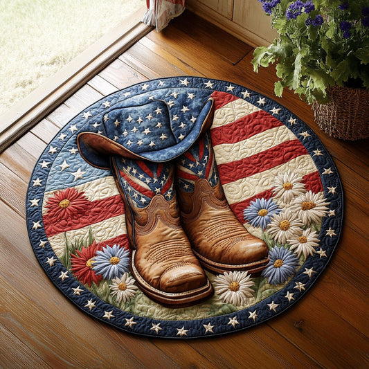 Patriot Boots CP1905012CL Quilted Round Mat
