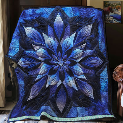 Blue Mirage Blossoms WN1309047CL Quilt