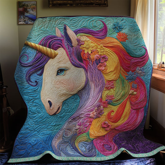 Colorfull Unicorn  WX1912008CL Quilt