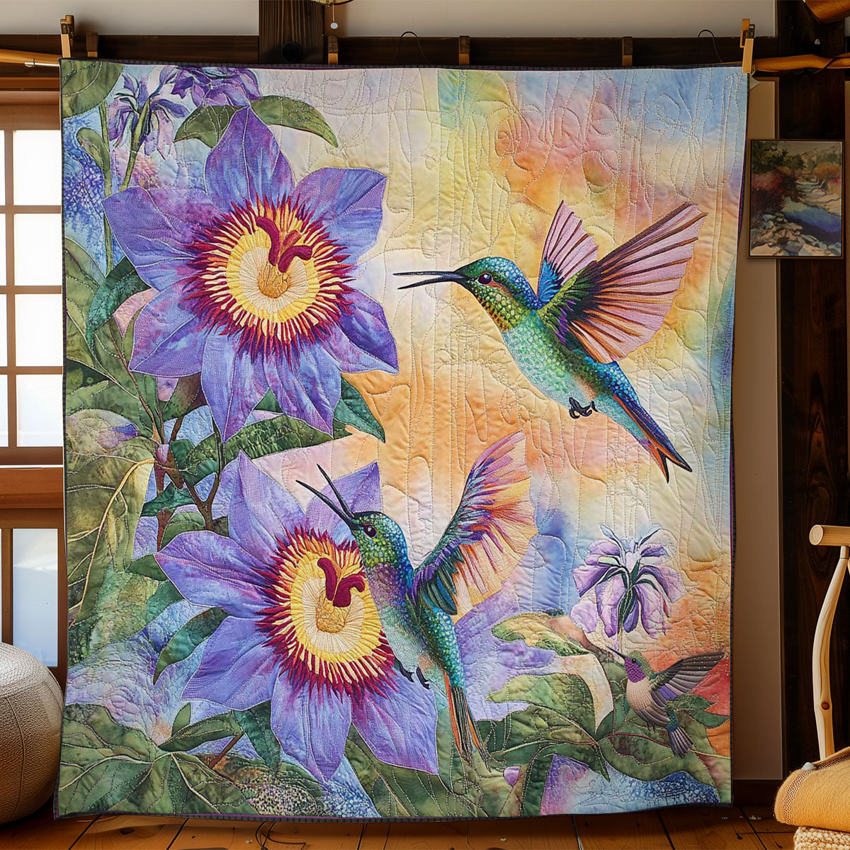 Hummingbird Bliss WN0811014CL Quilt