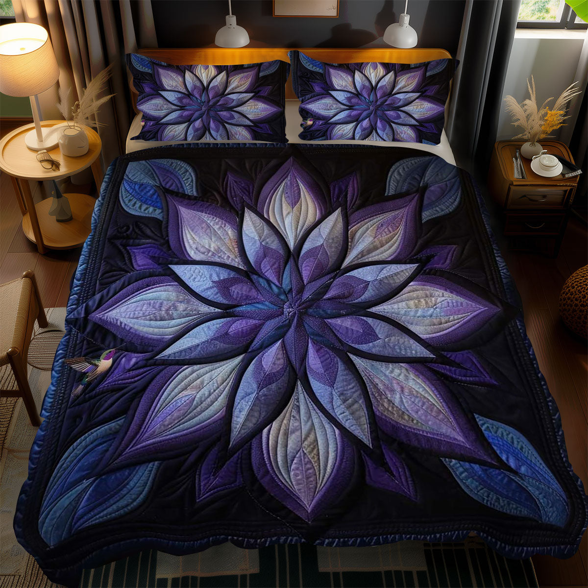 Star Native Flower WN1510063CL Duvet Cover Set