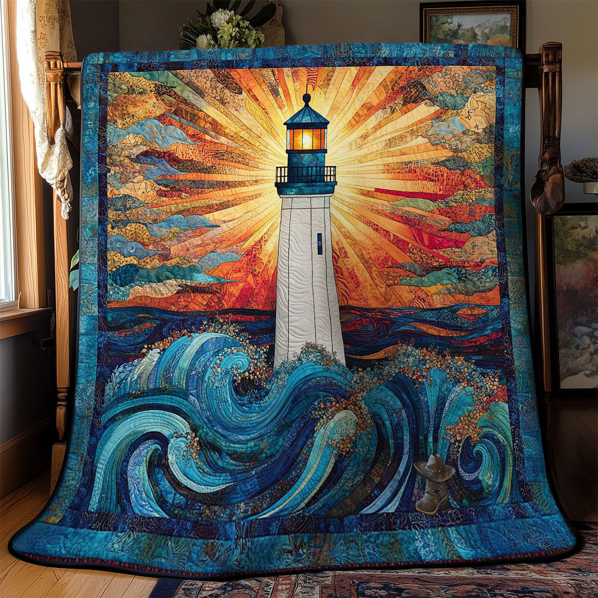 Guiding Lighthouse WN1211077CL Quilt