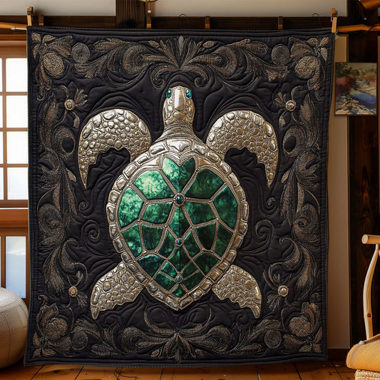 Mystic Gemstone Turtle WY2702095CL Quilt