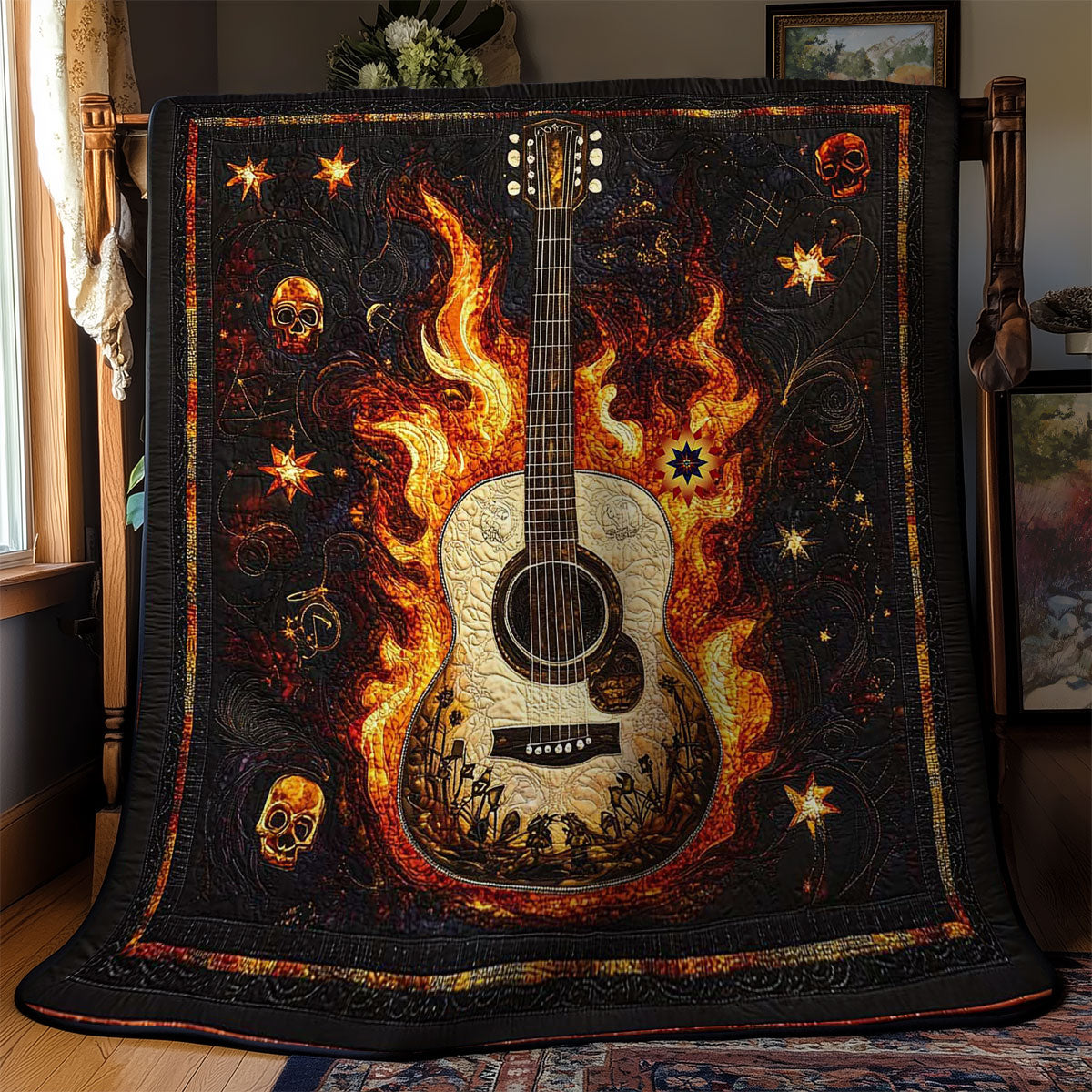 Inferno Guitar WN0612062CL Quilt