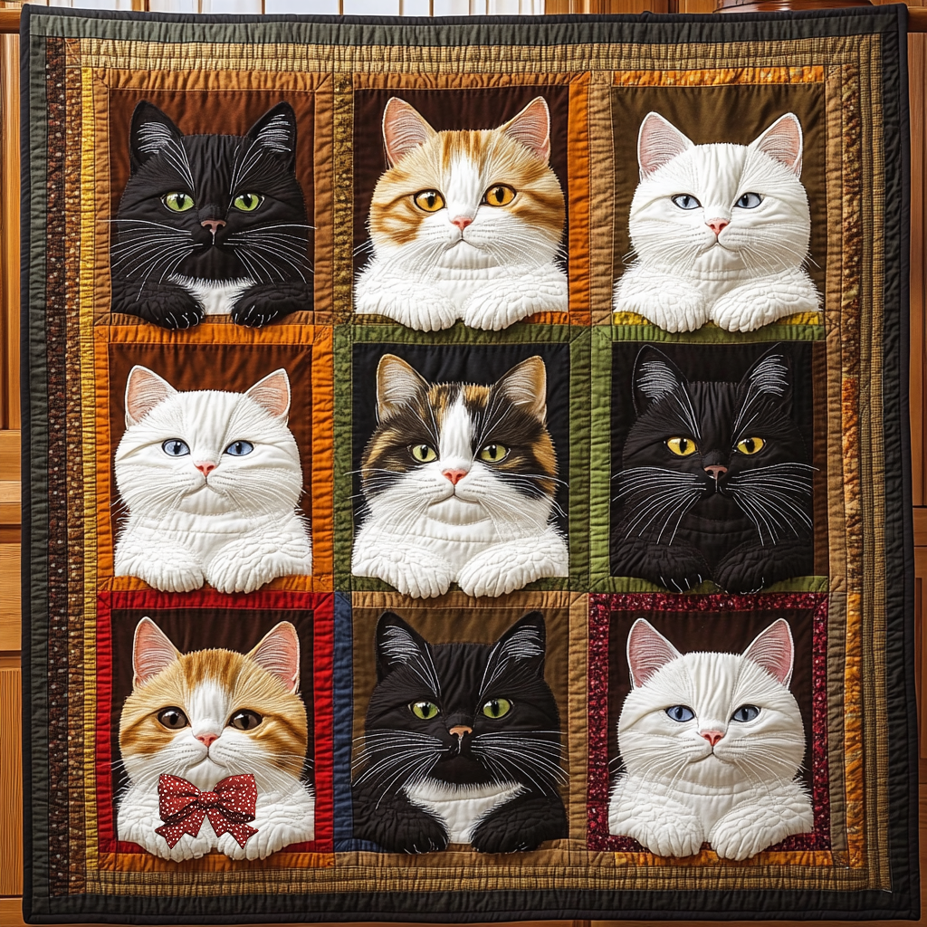 Cat Collection WG2112013CL Quilt