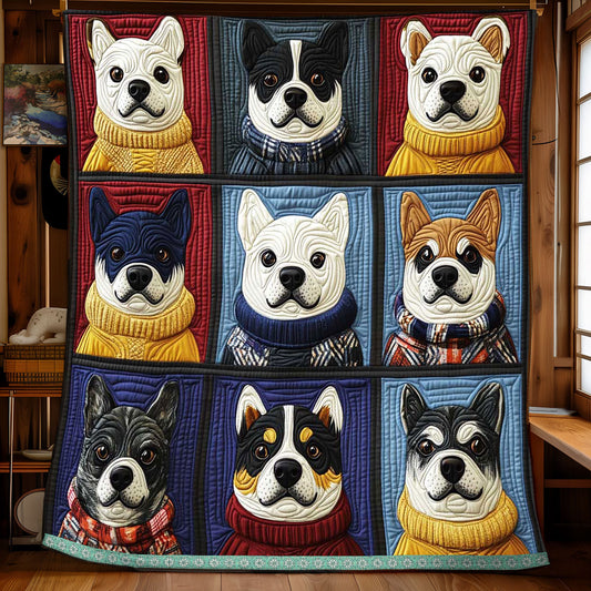 Fluffy Winter Husky WP1709010CL Quilt