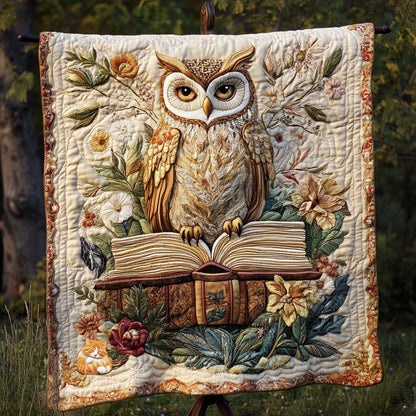 Owl Knowledge WP0212034CL Quilt