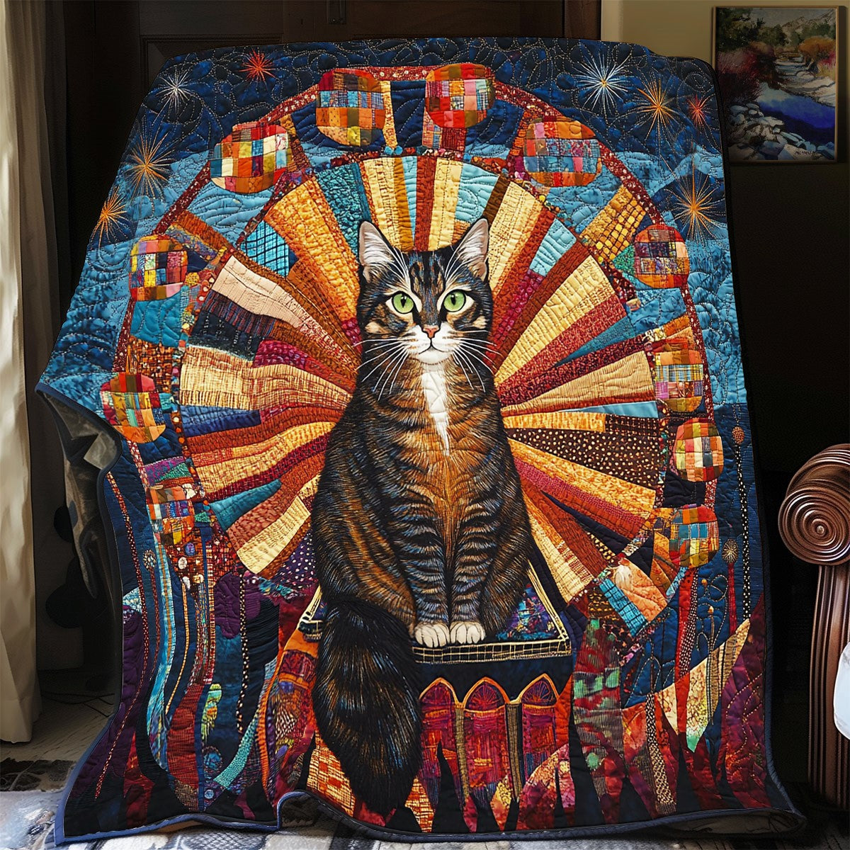 Ferris Cat XB1203001CL Quilt