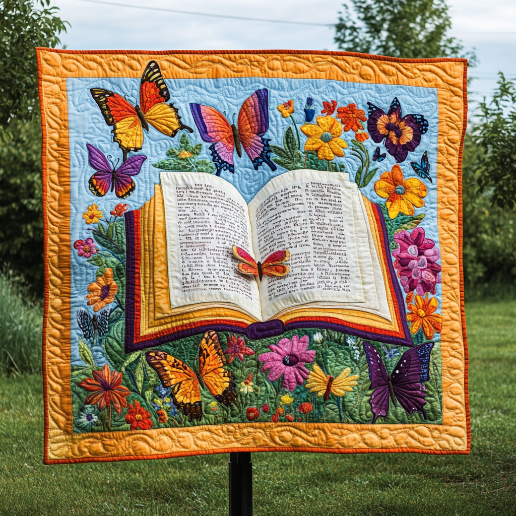 Butterfly Tales WG1601015CL Quilt