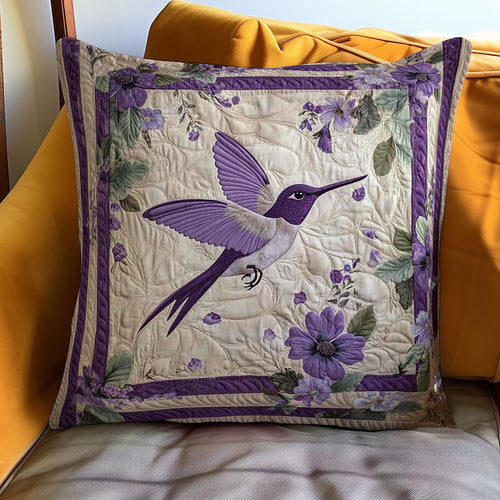 Hummingbird Lilac Dream WN0310107CL Quilt Pillow Case